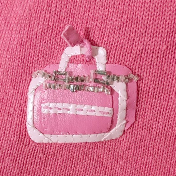 Michael Symon luggage embellished cardigan sweater - Picture 5 of 7